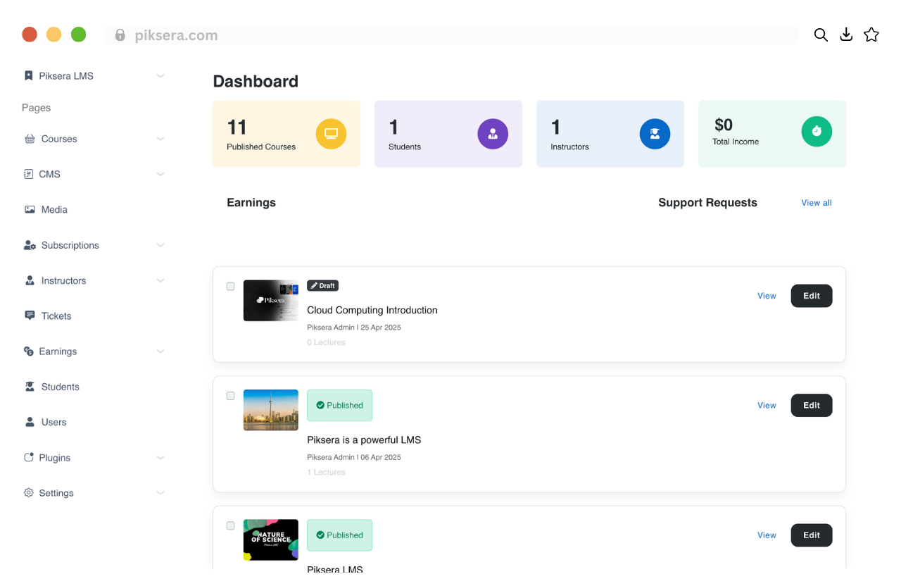 Download IT Service company HTML template